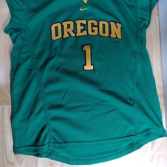 Vintage Nike Oregon Ducks Volleyball Jersey Team Issued - Picture 2 of 7